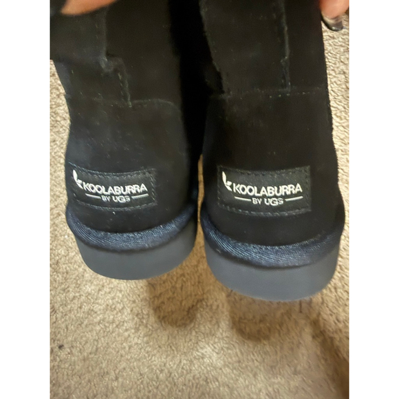 Women's Koolaburra by UGG Black Ankle Boots & Booties Size 6 - Picture 4 of 6
